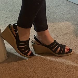 Very stylish wedge sandals